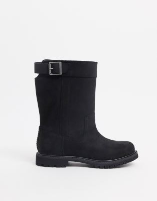 black timberland nellie boots