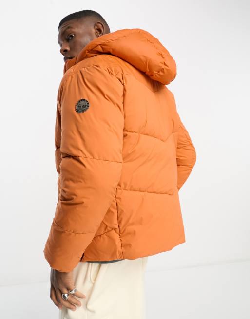 Timberland best sale orange jacket