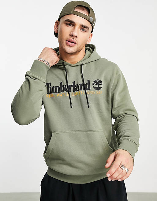 Timberland New Core hoodie in green | ASOS