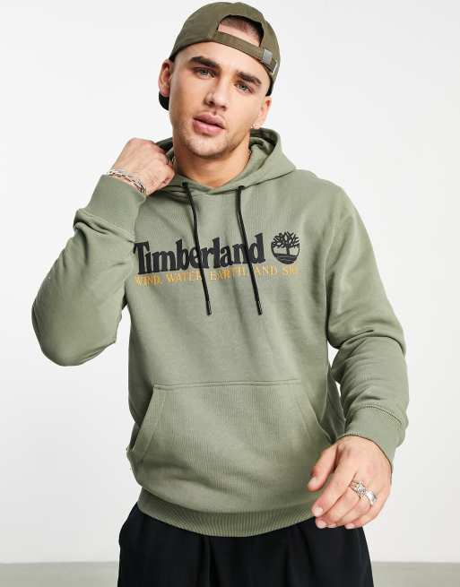 Green timberland hoodie new arrivals