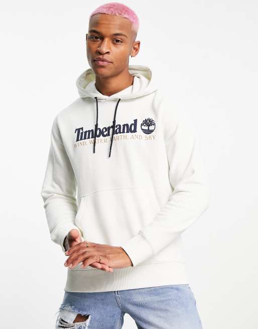 Timberland shop white sweatshirt