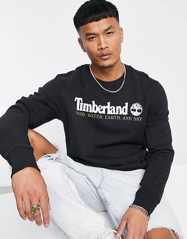 Timberland - new core sweatshirt in black