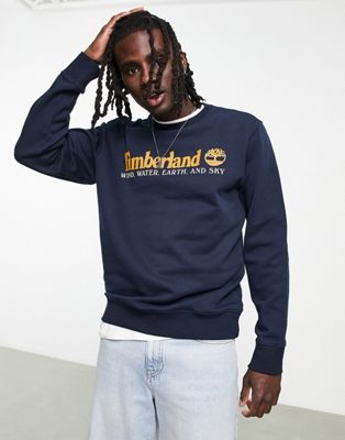 Timberland New Core sweatshirt in navy