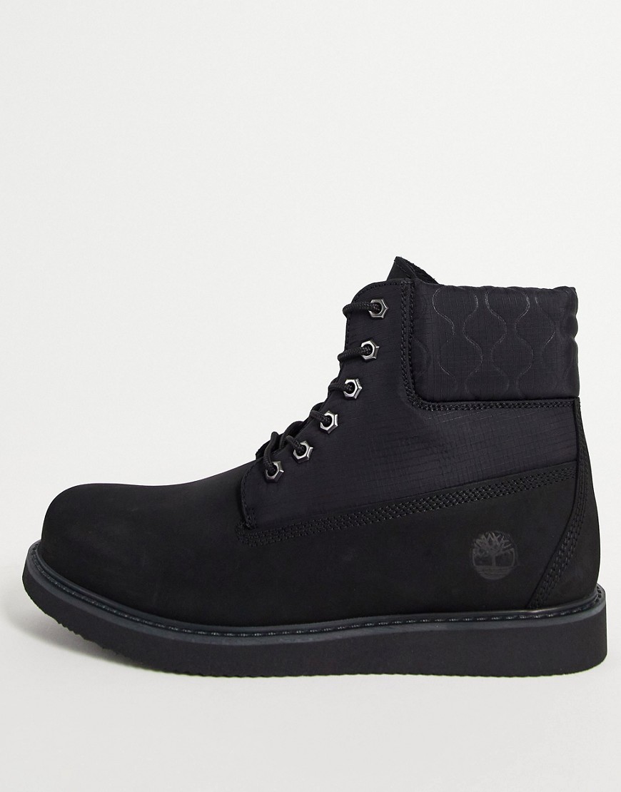 Timberland Newmarket Ii Quilted Boots In Black