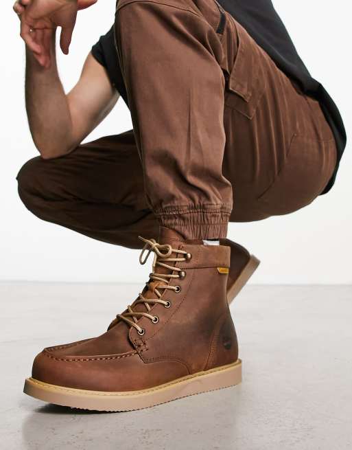 Timberland Newmarket Rugged Scarponcini alti color marrone