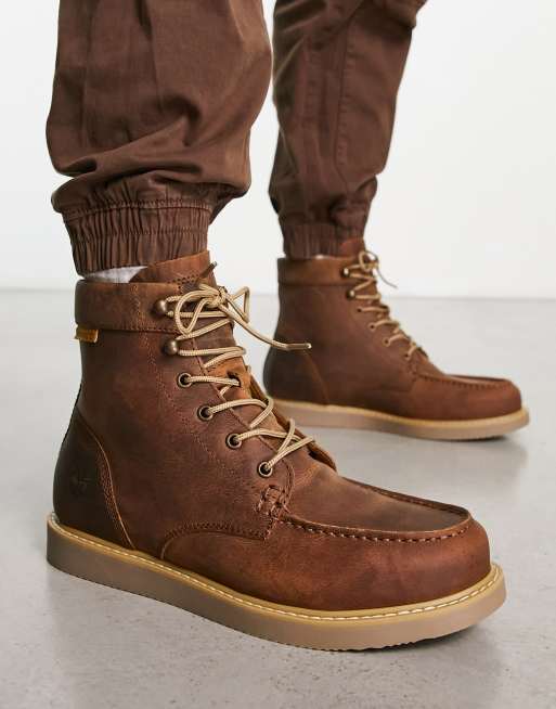 Timberland Newmarket Rugged Scarponcini alti color marrone