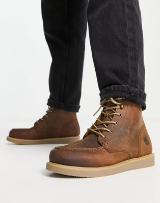 Timberland Newmarket rugged tall boots in wheat tan | ASOS