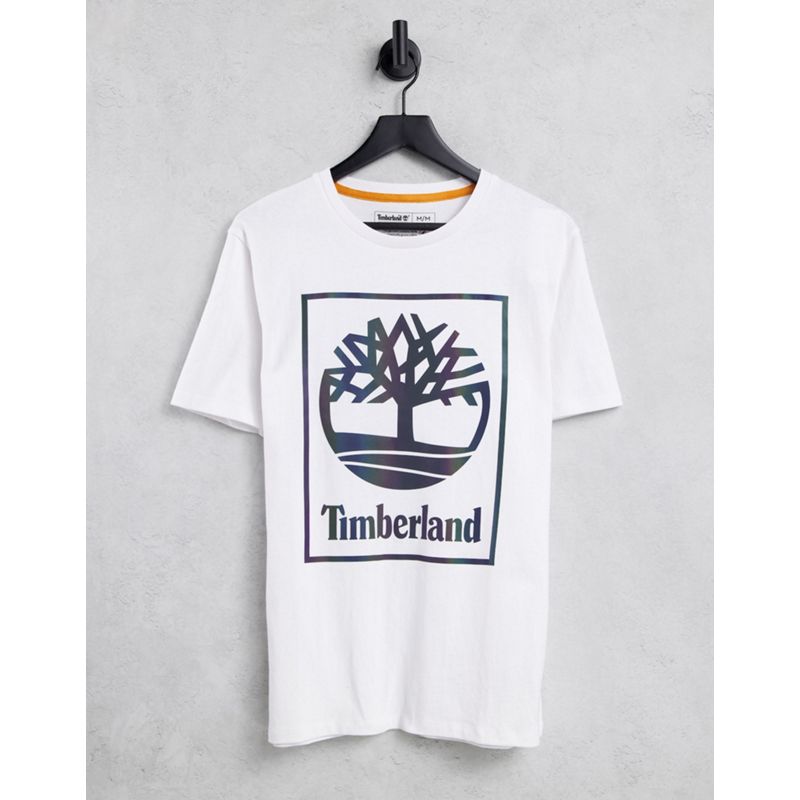 RyduX Top Timberland - NL Sky Graphic - T-shirt bianca