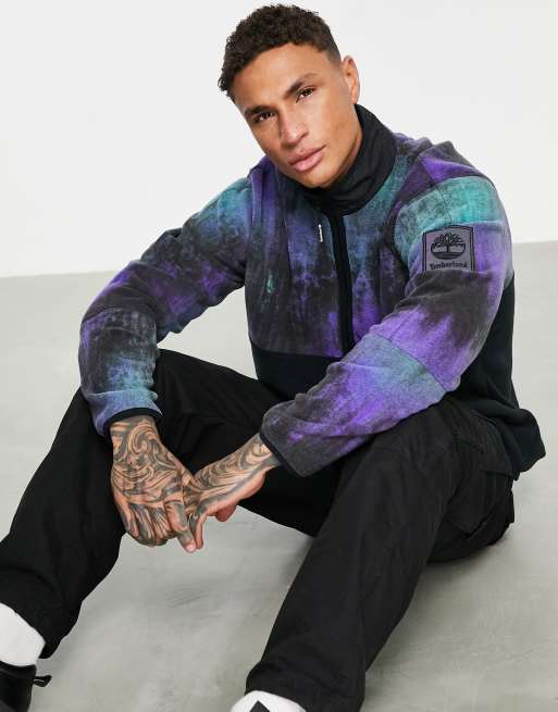 Werkwijze Fobie Complex Timberland NL Sky printed 1/2 zip fleece in multi | ASOS