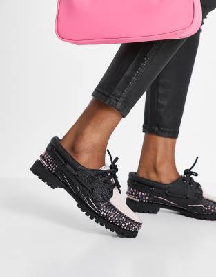 timberland noreen animal print