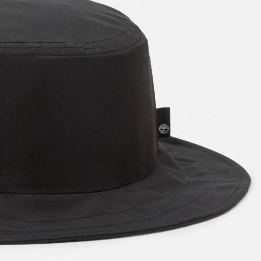 Timberland - Opvouwbare bucket hat in zwart, 3 van 3