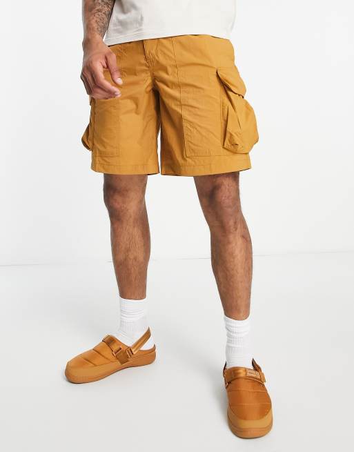 Artista Sandalias carne de vaca Timberland Outdoor cargo shorts in wheat tan | ASOS