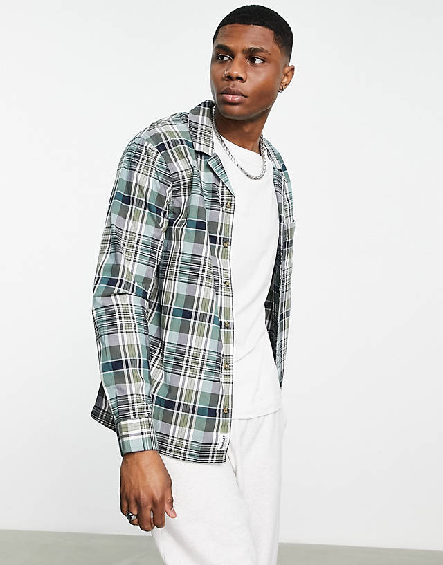 Timberland - outdoor heritage plaid shirt in multi