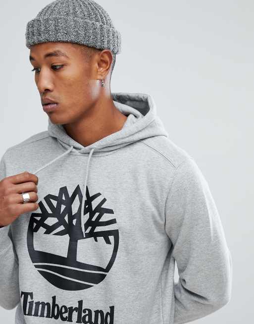 Grey store timberland hoodie