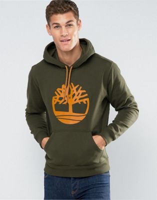 green timberland hoodie