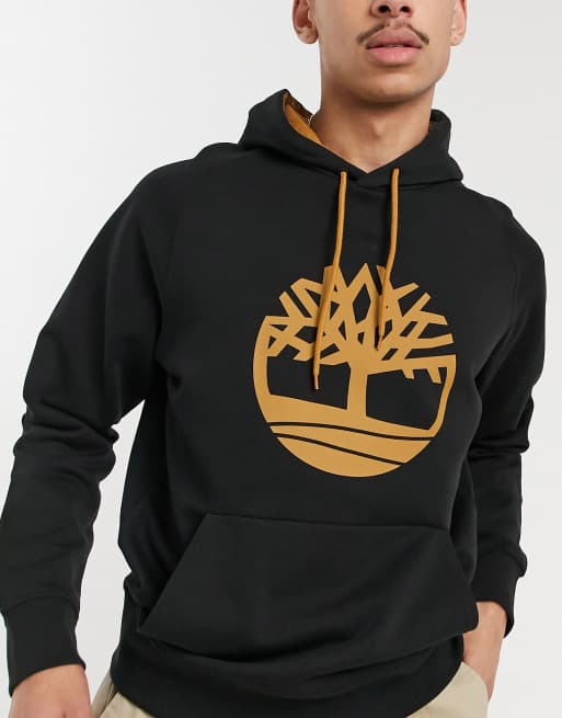Timberland oyster tree hoodie in olive