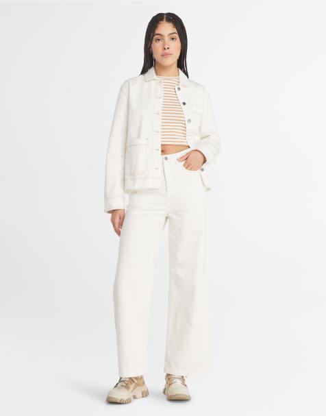 Timberland - Pantalon style charpentier - Blanc vintage - view 1