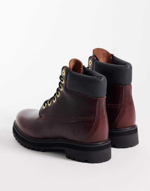 Timberland premium 6 inch boots in purple, 4 of 4