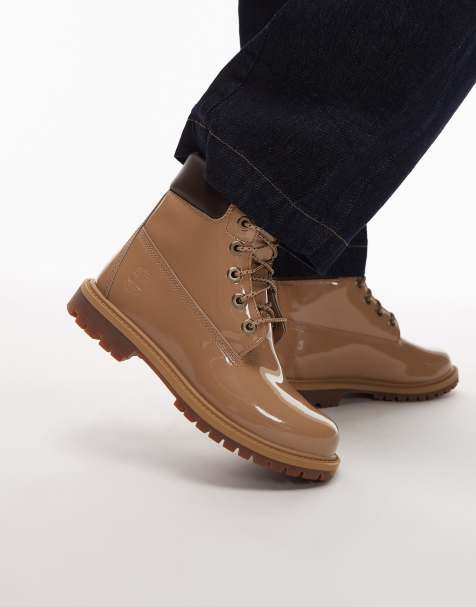 Timberland - Premium - 6 inch laarzen in hoogglanzend licht tarwebruin - view 1