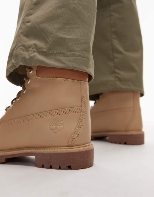 Timberland - Premium - 6-inch laarzen in medium beige leer, 2 van 4