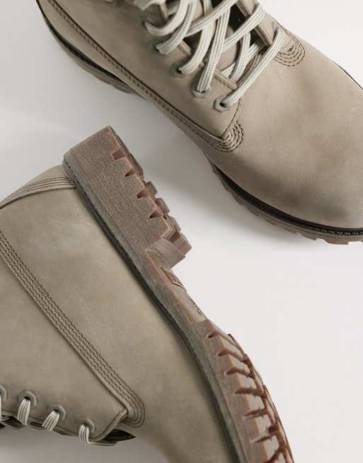 Timberland Premium 6 inch lace up waterproof boots in gray, 2 of 4