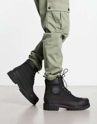 carpeta Penetración mudo Timberland Premium 6-inch rubber toe waterproof boots in black | ASOS