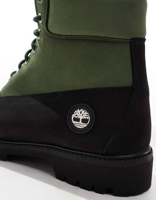 Dark green timberland boots online