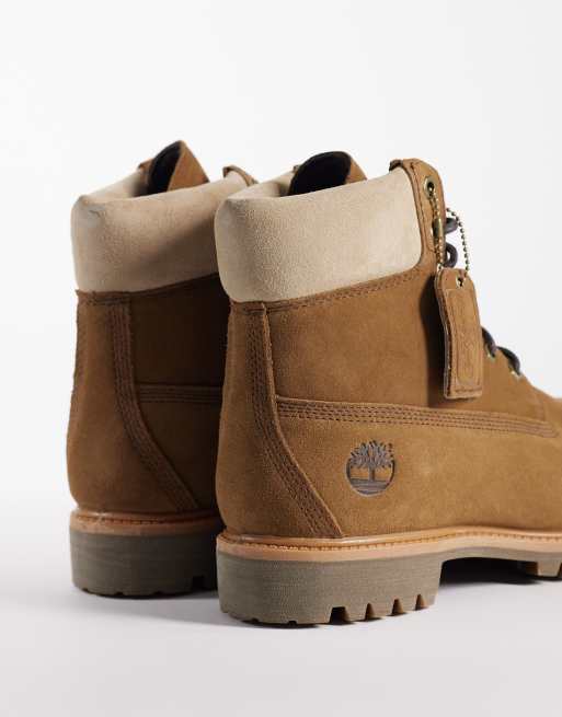 Timberland – Premium – Bruna boots i mocka, 6 tum, 2 av 4