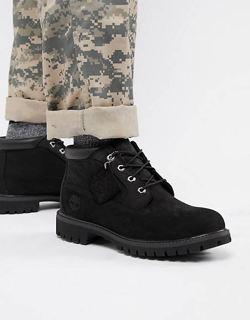 Timberland Premium Chukka Boots In Black Discount | bellvalefarms.com