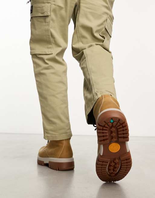 Timberlands deals with khakis