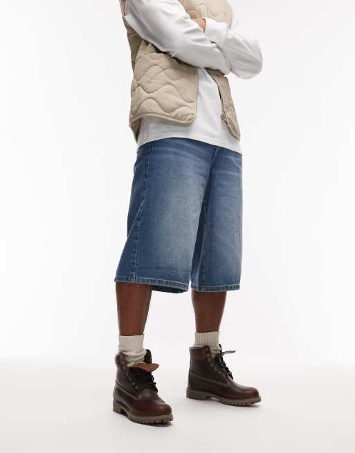 Timberland – Premium – Mellanbruna boots i läder med vävda detaljer, 6 tum, 2 av 4