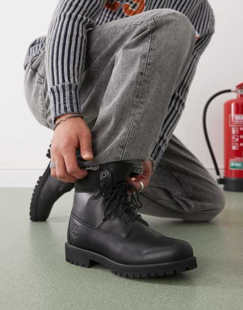 Timberland - Premium - Sorte 6-tommer støvler i læder - view 1