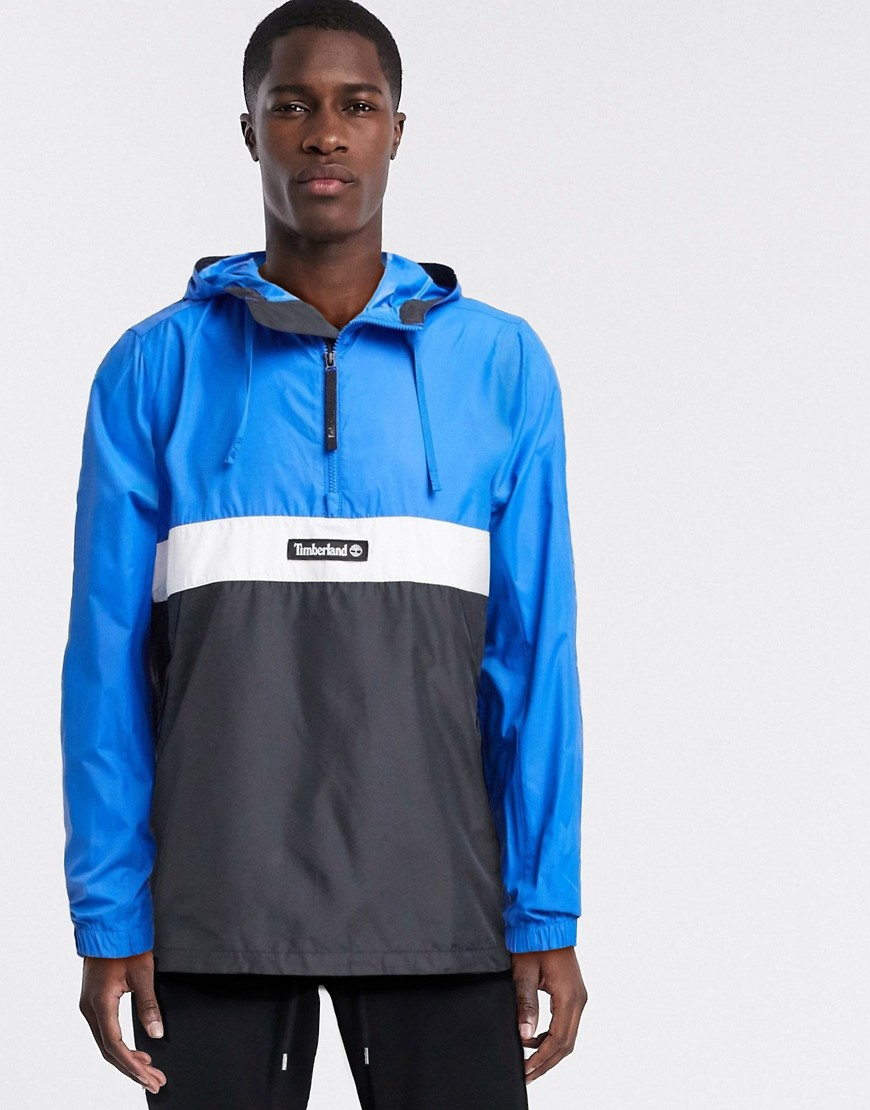 Timberland - Pullover-jakke med ståkrave-Blå