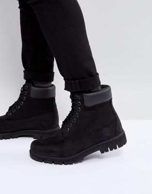 black 6 inch boots