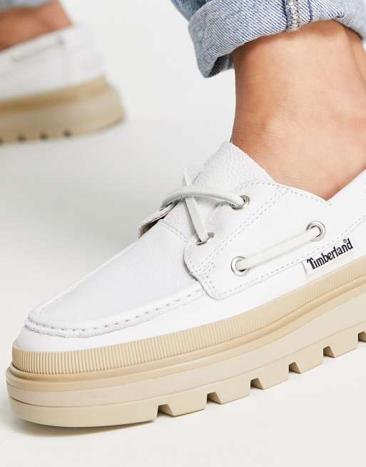 White timberland store boat shoes