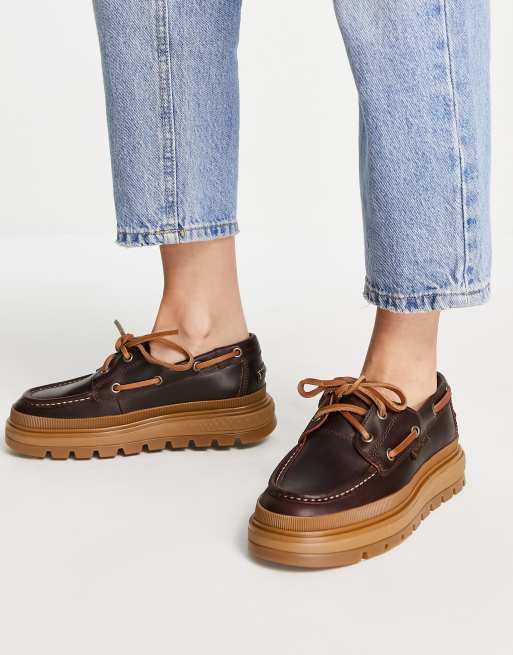 Timberland - Ray City - Bootschoen in bruin leer 