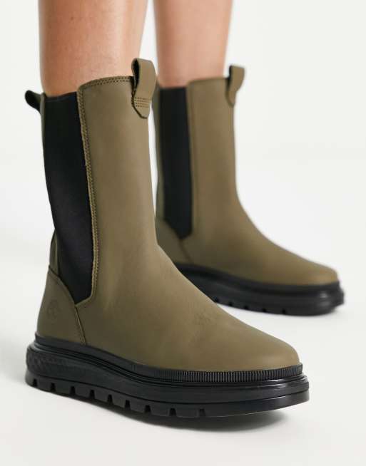 Timberland chelsea hot sale boots green