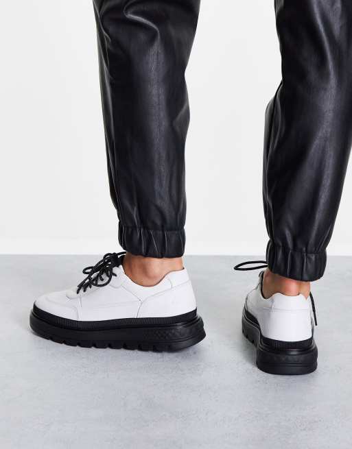 Timberland – Ray City Oxford – Loafers in Weiß/Schwarz , 2 von 4