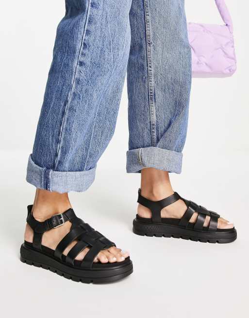 Timberland - Ray City - Sandales style pêcheur - Noir