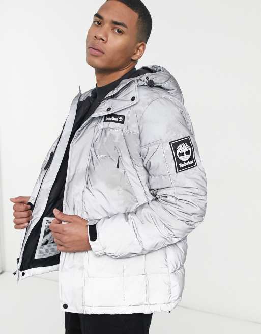 Grey 2025 timberland jacket