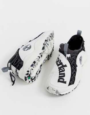 white timberland trainers