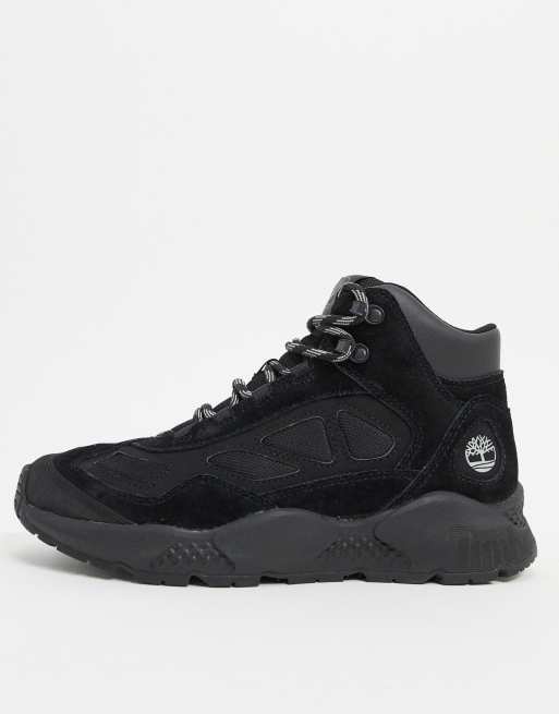 timberland ripgorge mid boots in black