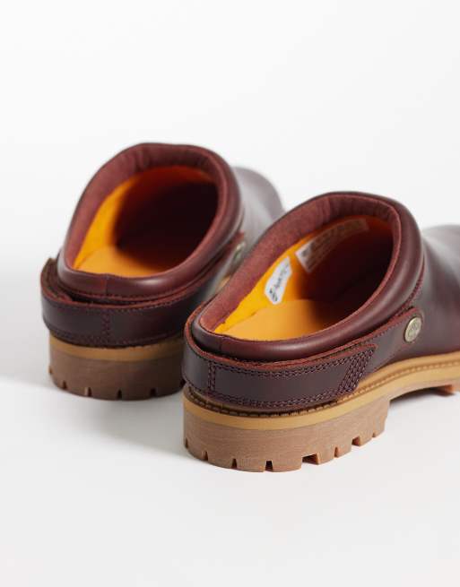 Timberland sabot en bordeaux, 4 de 4