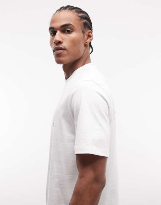 Timberland Short-sleeve ''oval logo'' graphic tee in white, 5 of 5