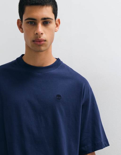 Timberland Short sleeves tee (relaxed) in naval academy, 3 of 5