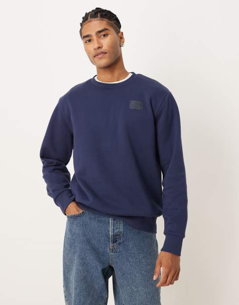 Timberland Silicon badge crew neck in peacoat - view 1