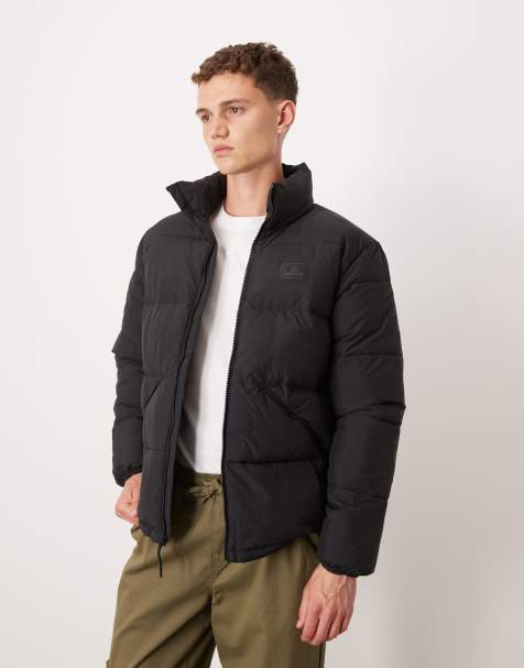 Timberland Silicon badge synthetic insulated puffer in black - view 1