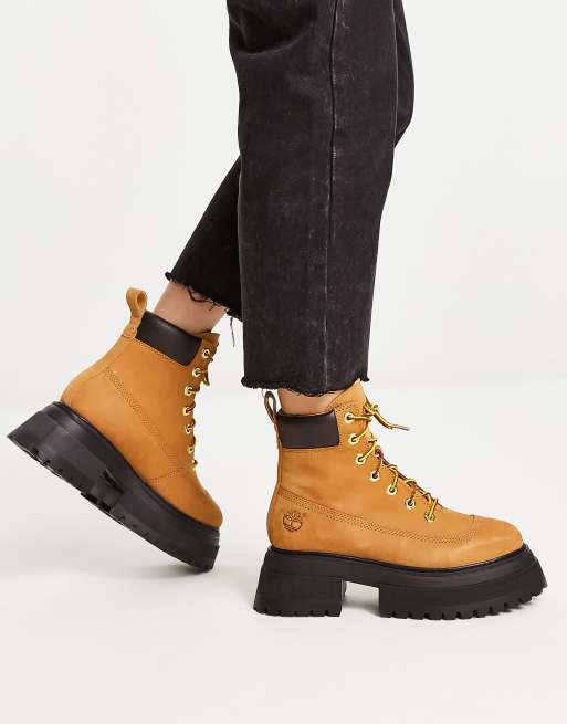 timberland 6 inch boots laces