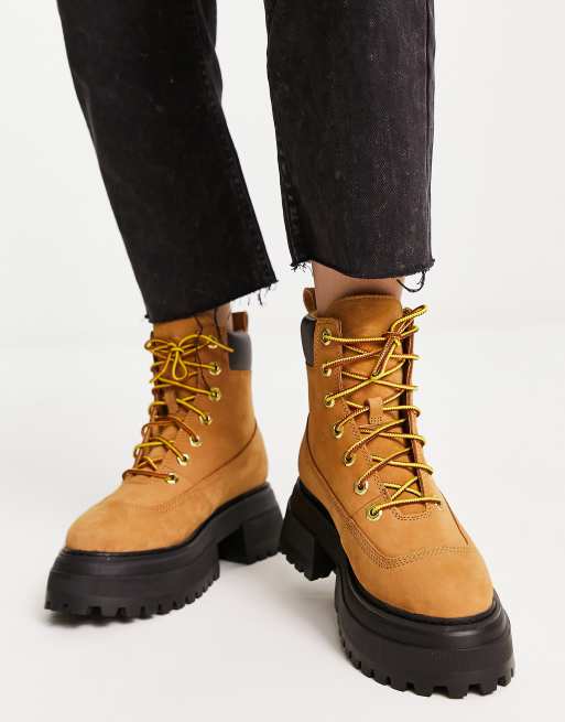 Timberland boots store lace up