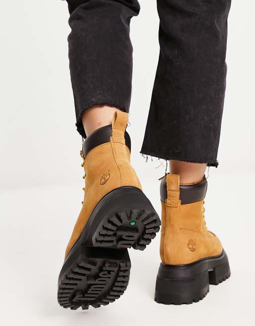 Timberland lace up boots hot sale womens